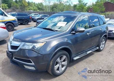 2011 Acura Mdx Technology Package from USA, damaged, VIN 2HNYD2H60BH548729